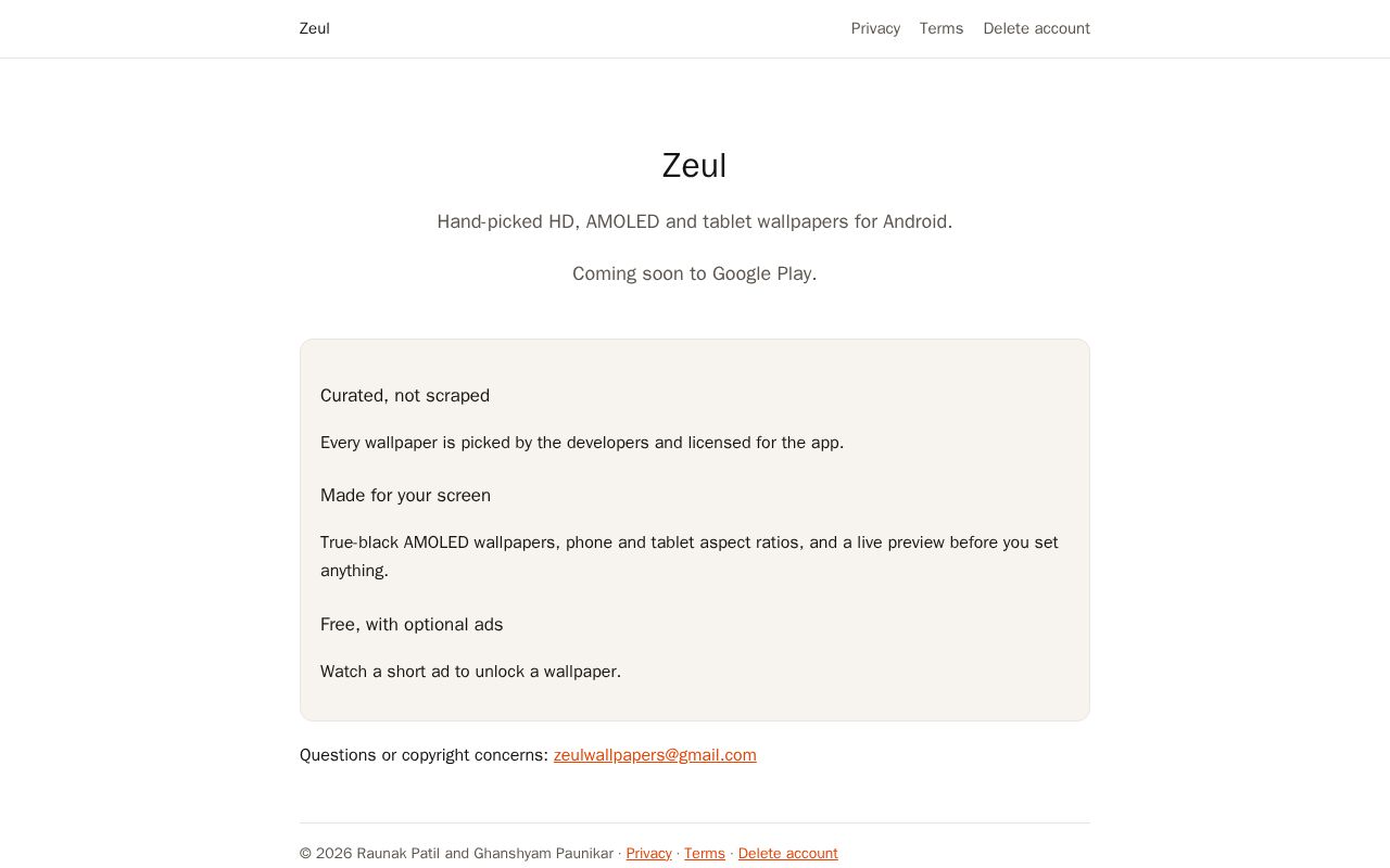 Preview of Zeul