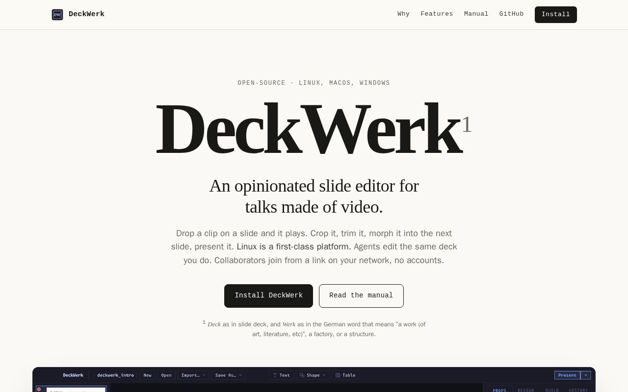Preview of Deckwerk
