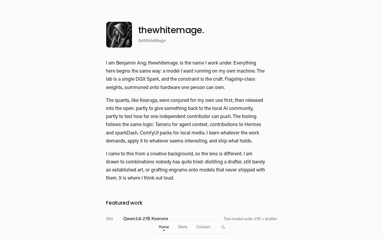 Preview of 0xwhitemage Github Io