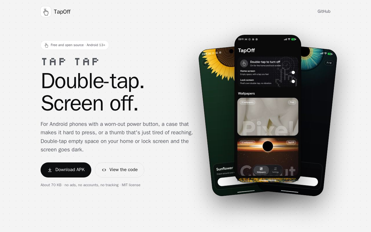 Preview of Tapoff