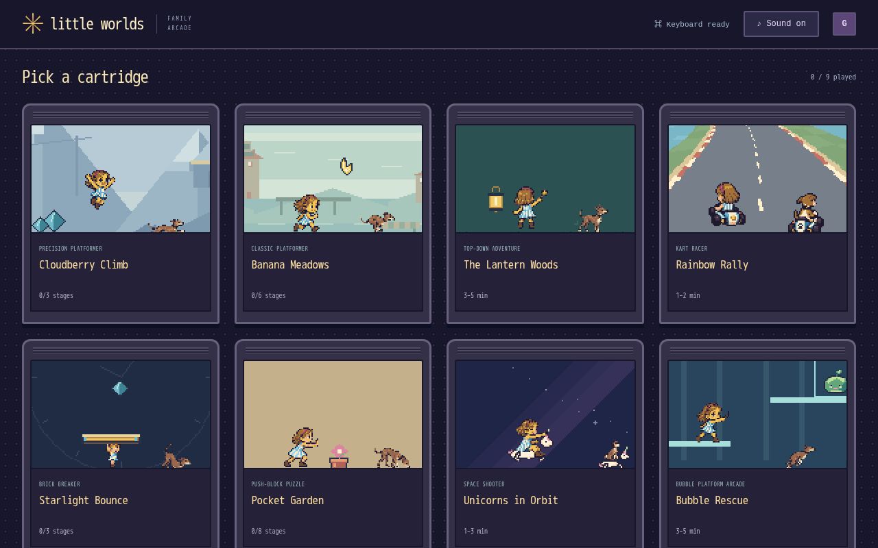 Preview of Little Worlds