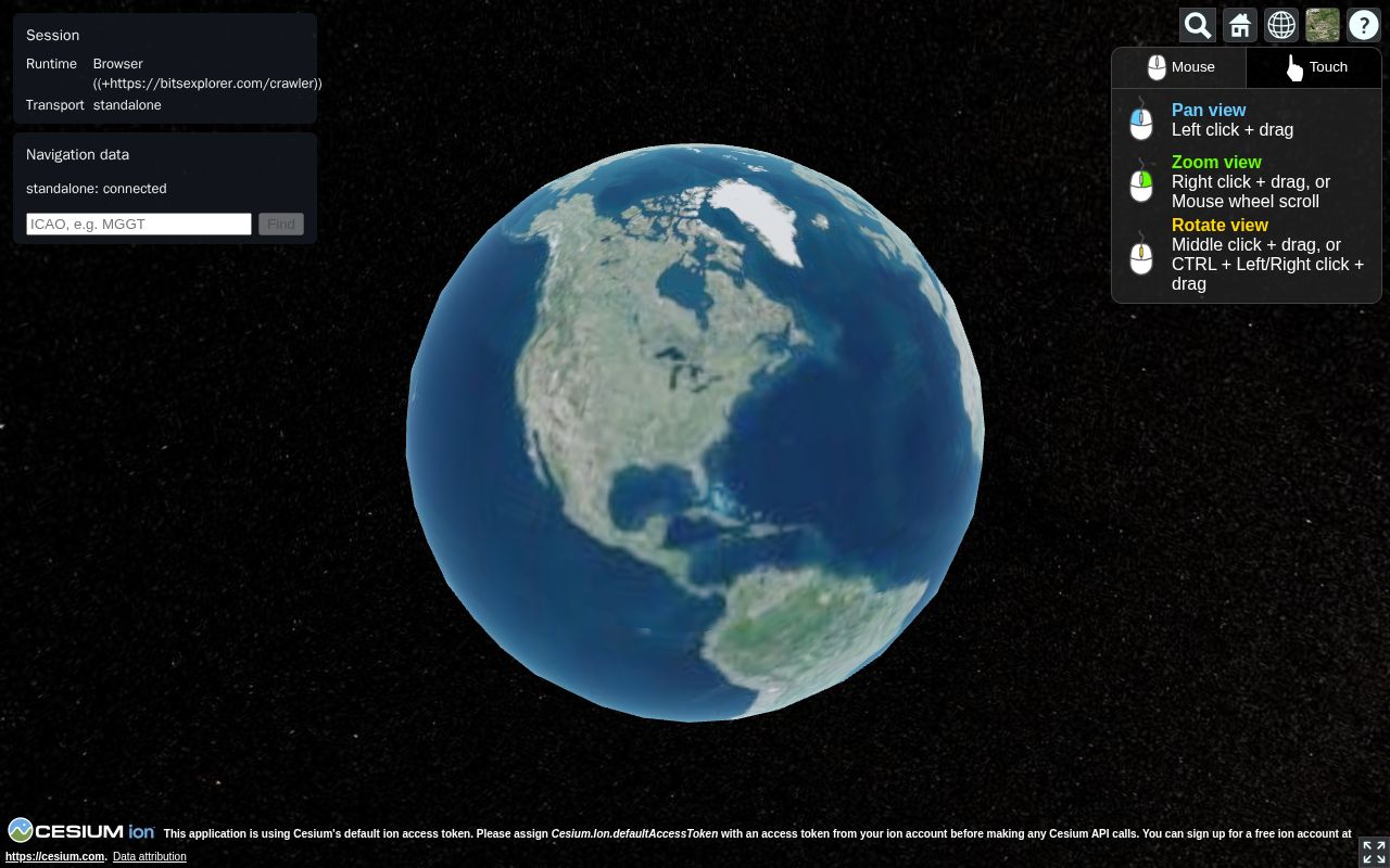 Preview of Cesium3D GeoVis