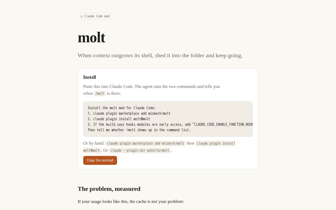 Preview of Molt