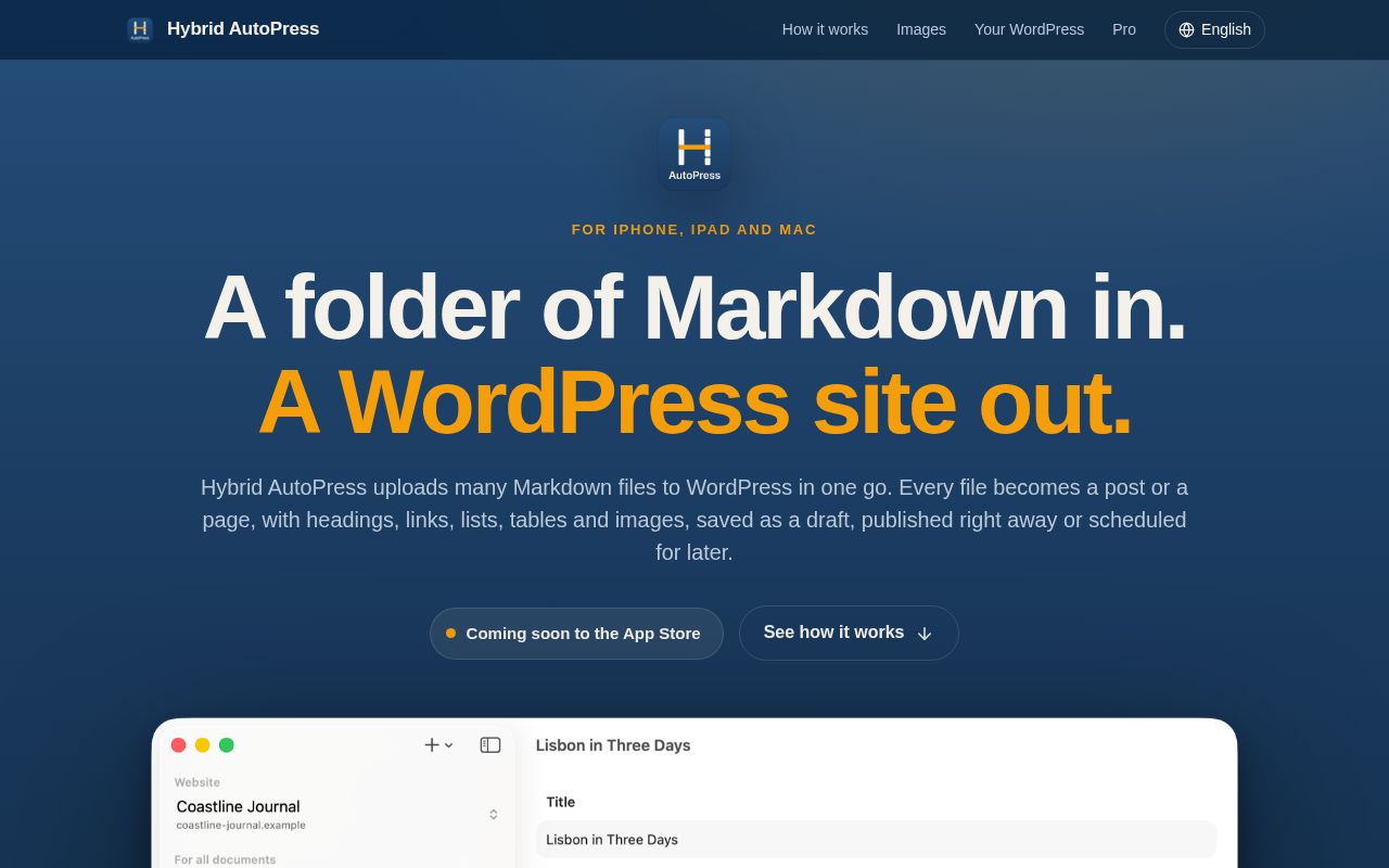 Preview of Autopress