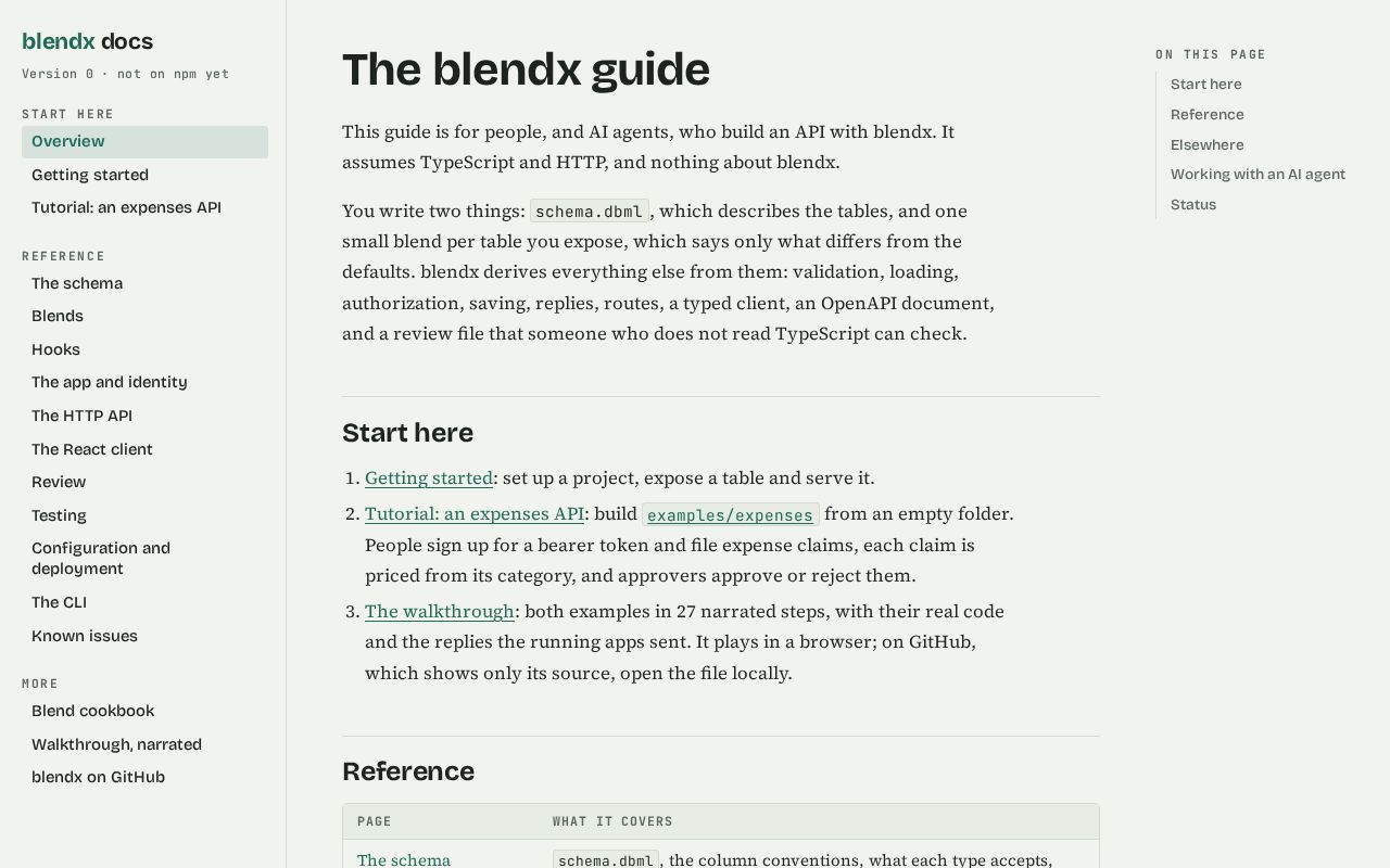 Preview of Blendx