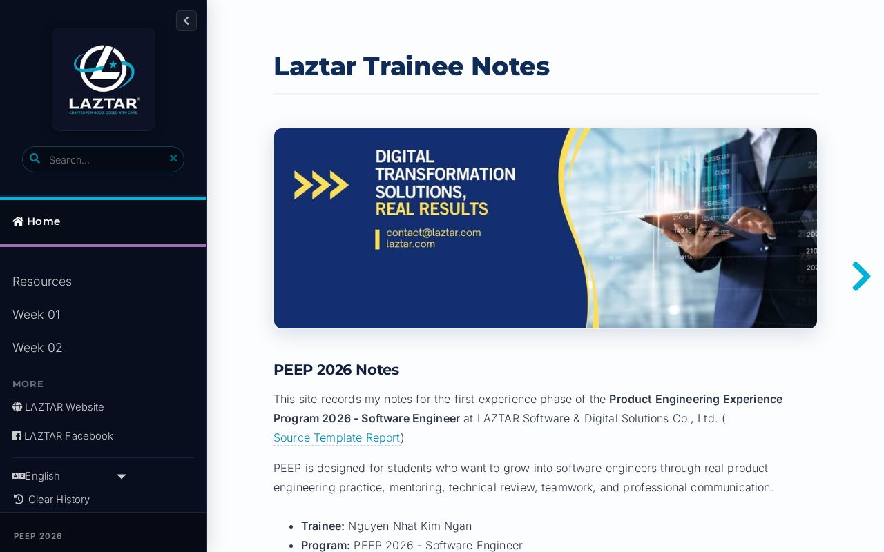 Preview of LAZTAR PEEP 2026 TranGiaVy