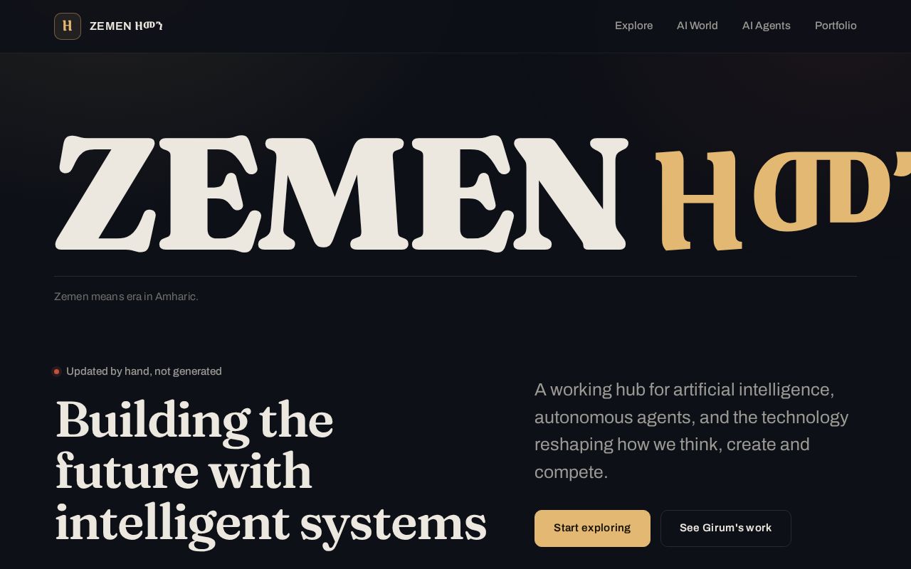 Preview of ZEMEN project repository
