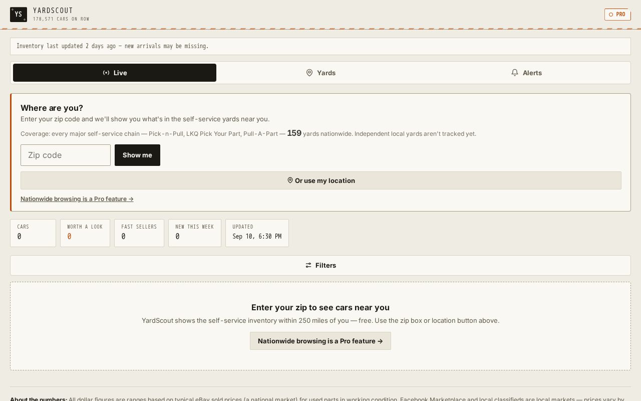 Preview of Yardscout
