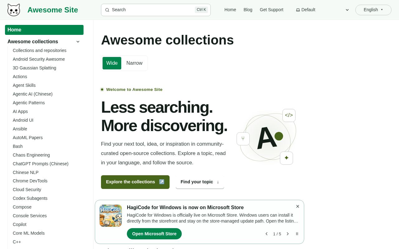 Preview of Awesome Site