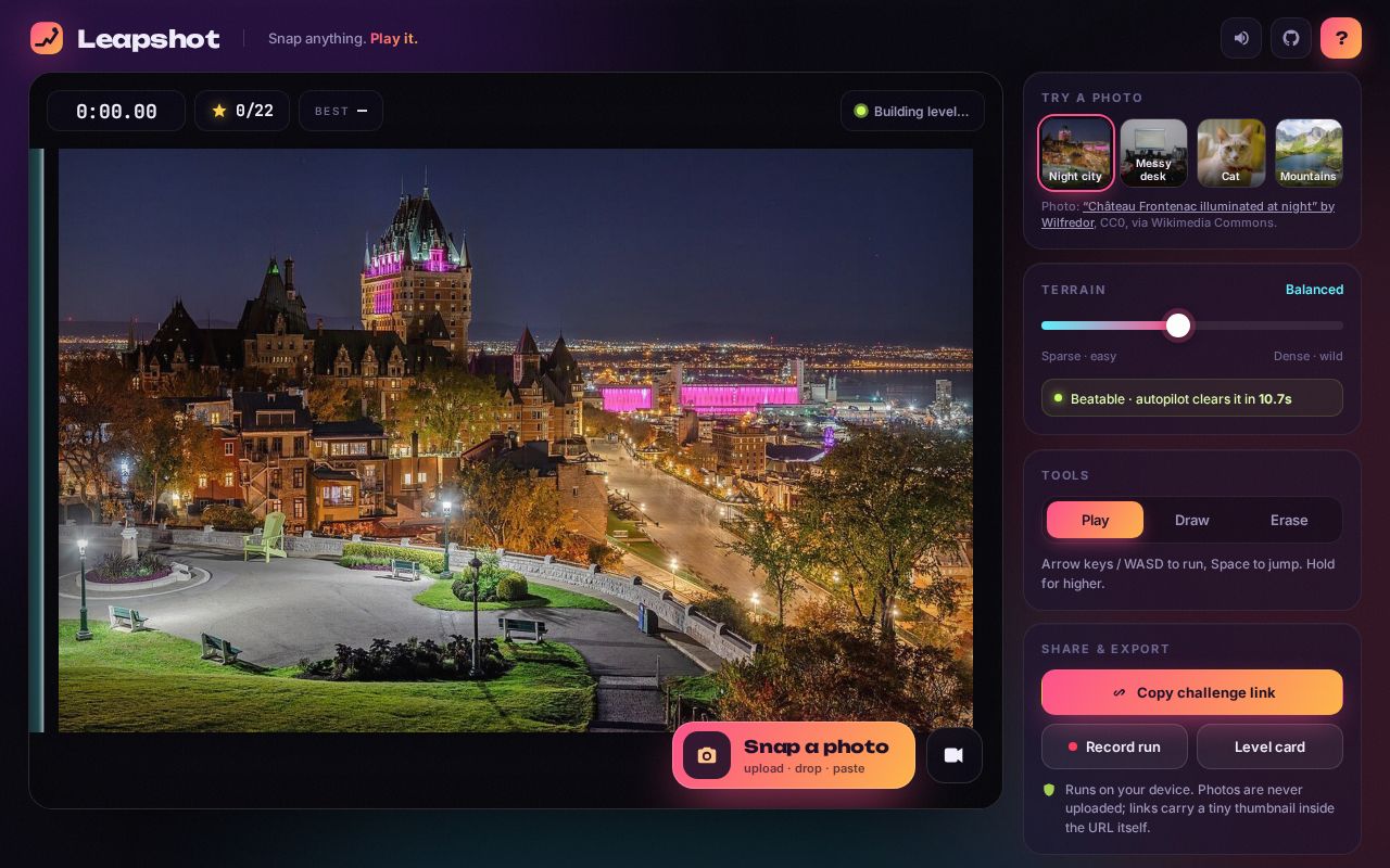 Preview of Leapshot