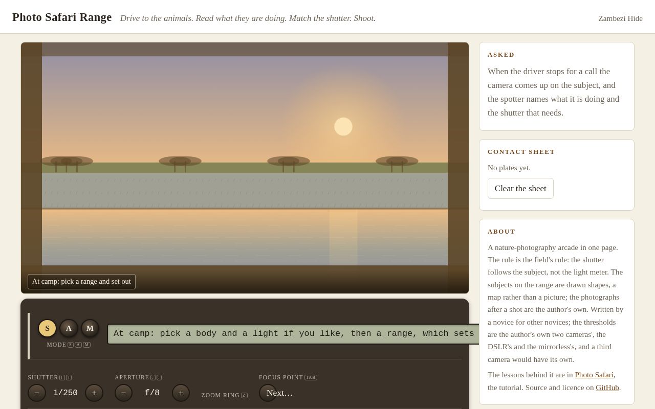 Preview of Photo Safari Range