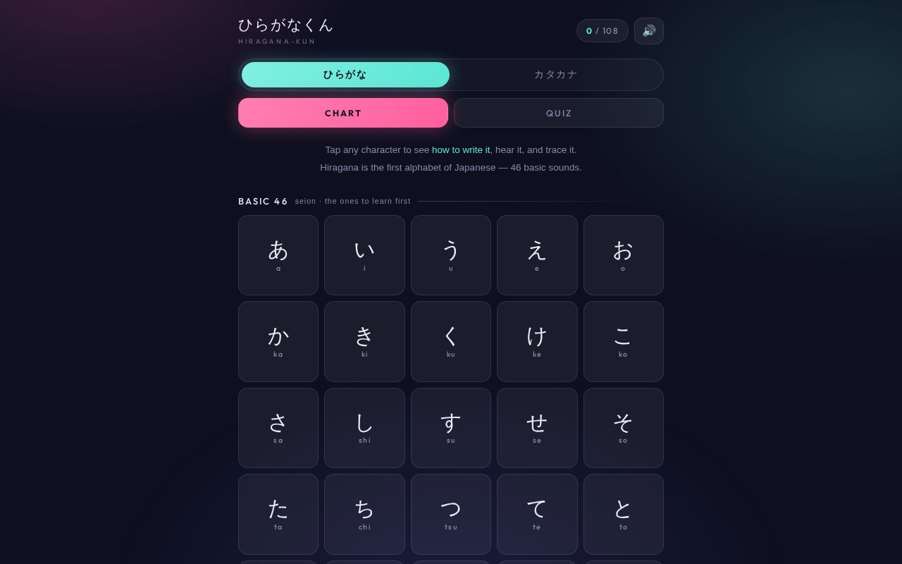 Preview of Hiragana Kun