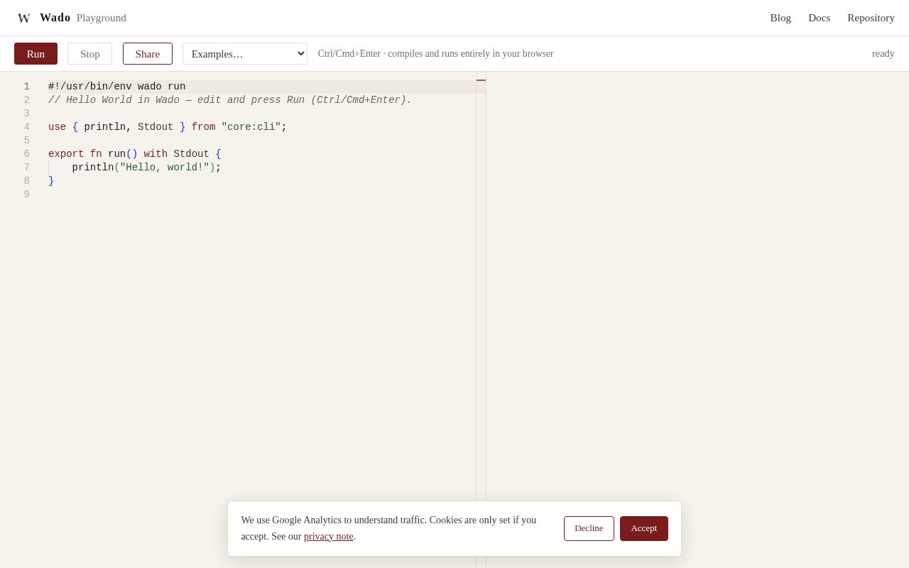Preview of Wado Playground