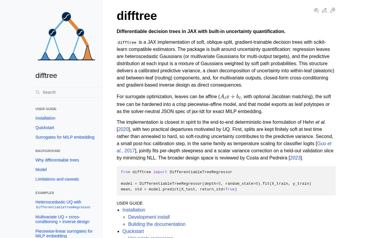 Preview of Jax Difftree
