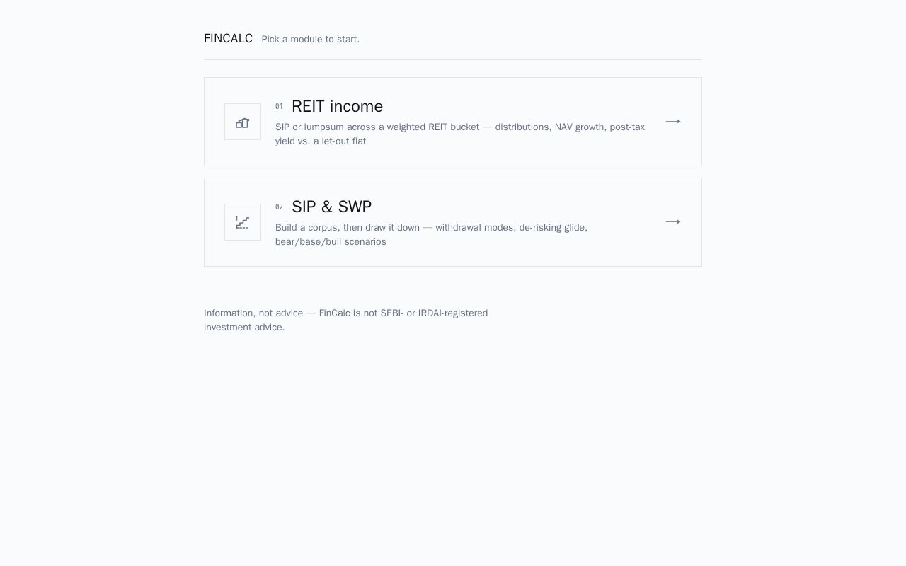 Preview of FinCalc