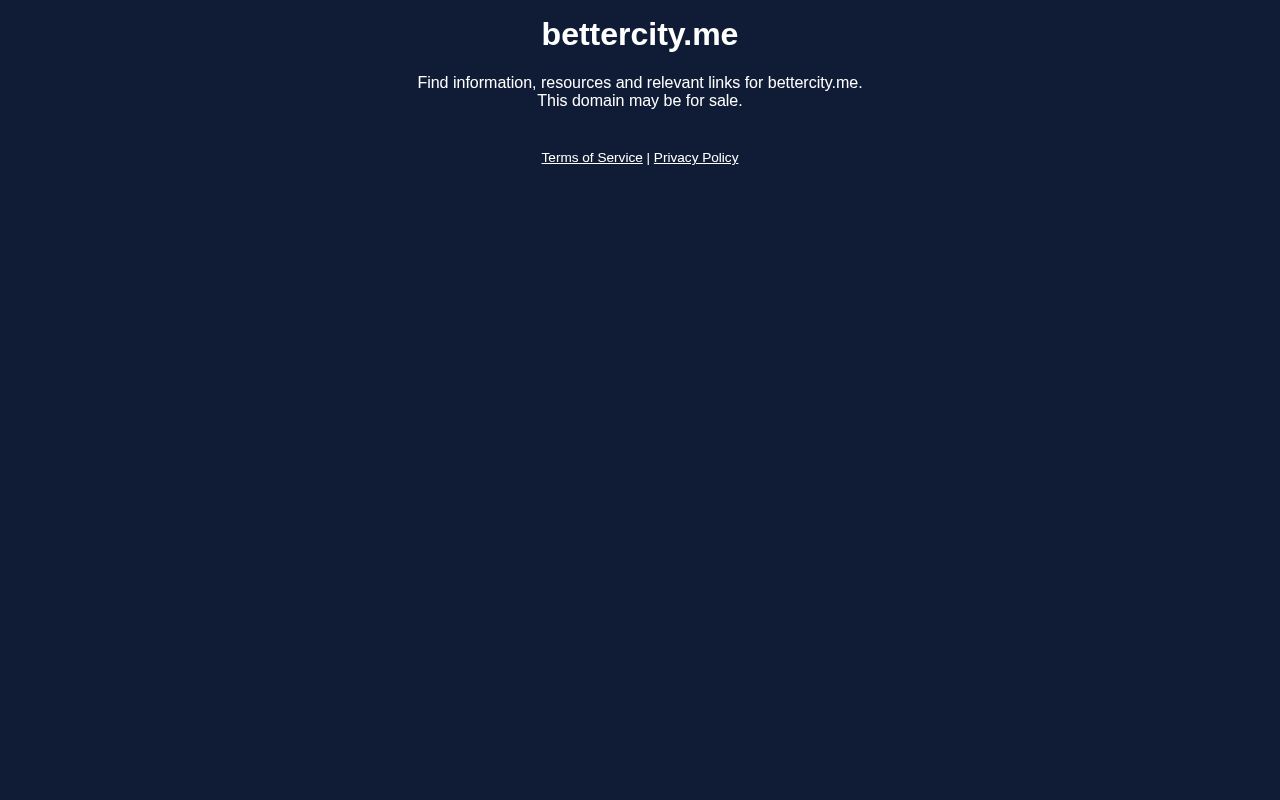 Preview of BetterCity