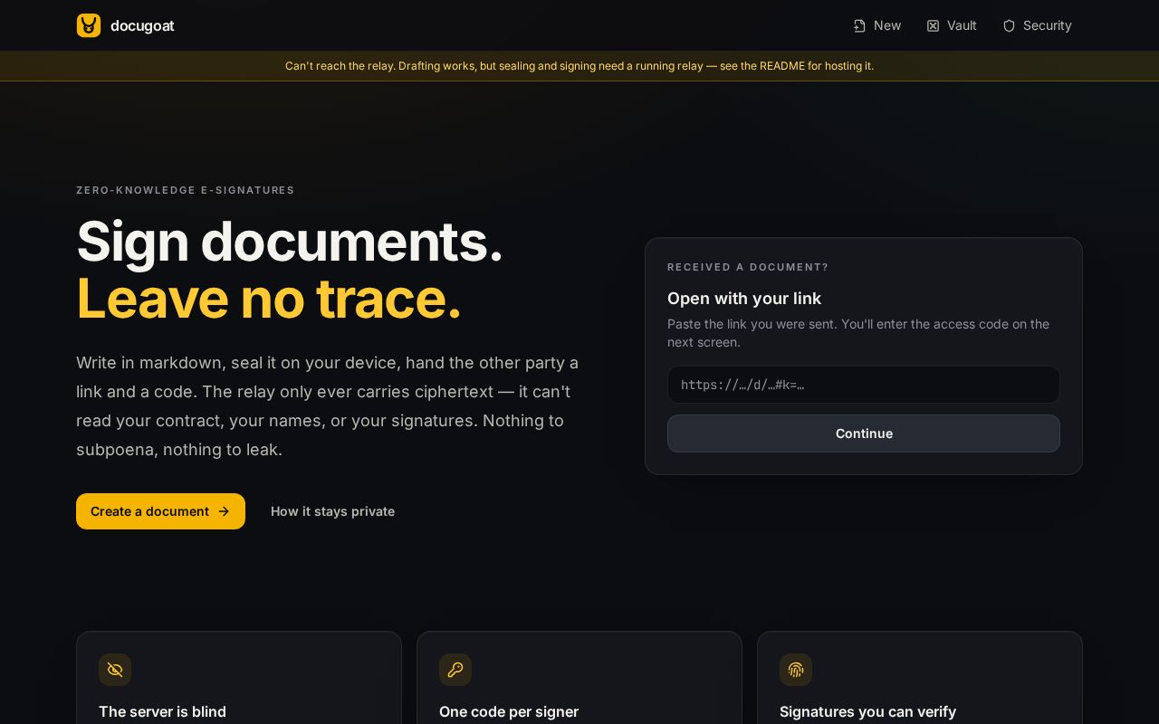 Preview of docugoat