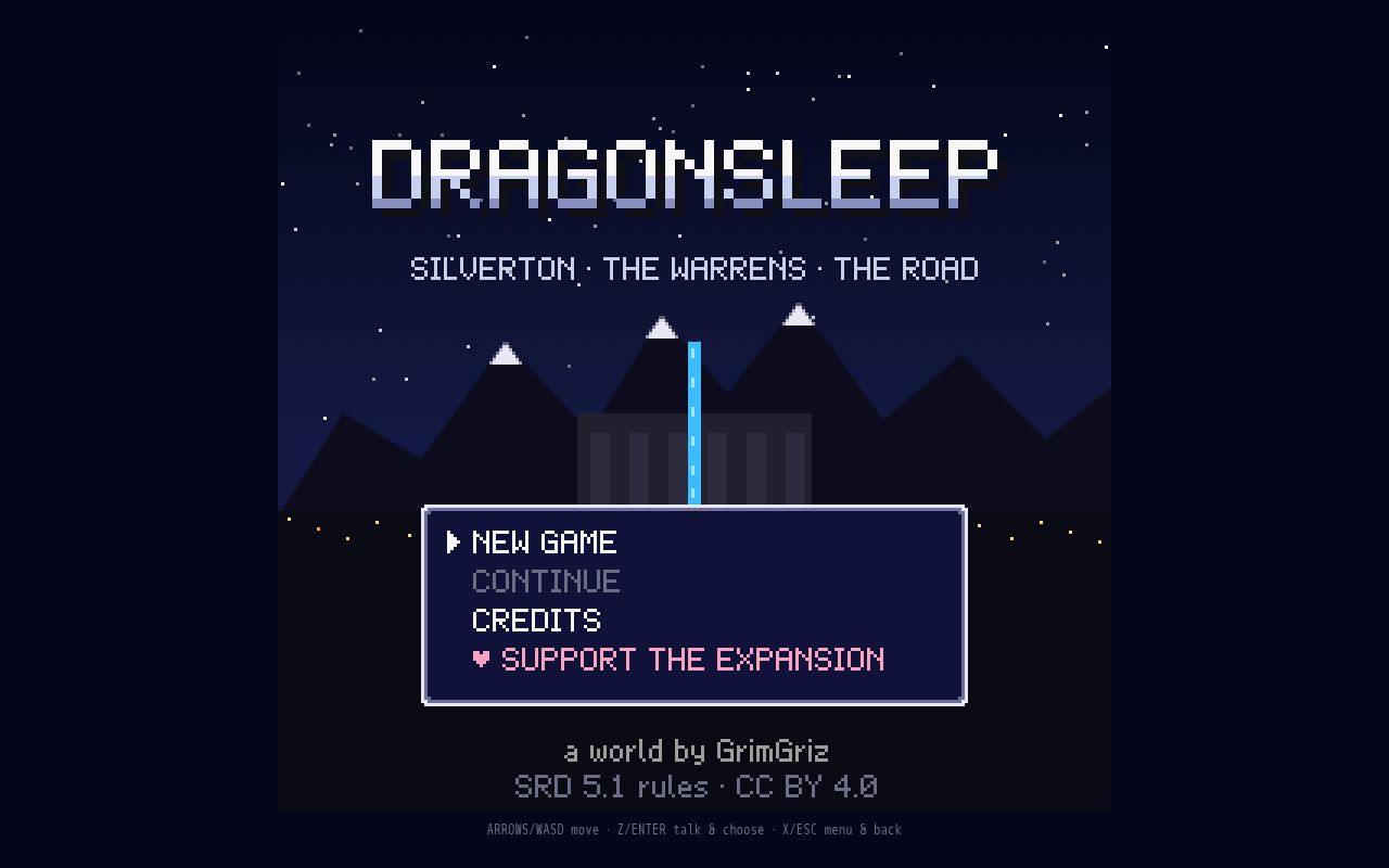 Preview of Dragonsleep 8bit