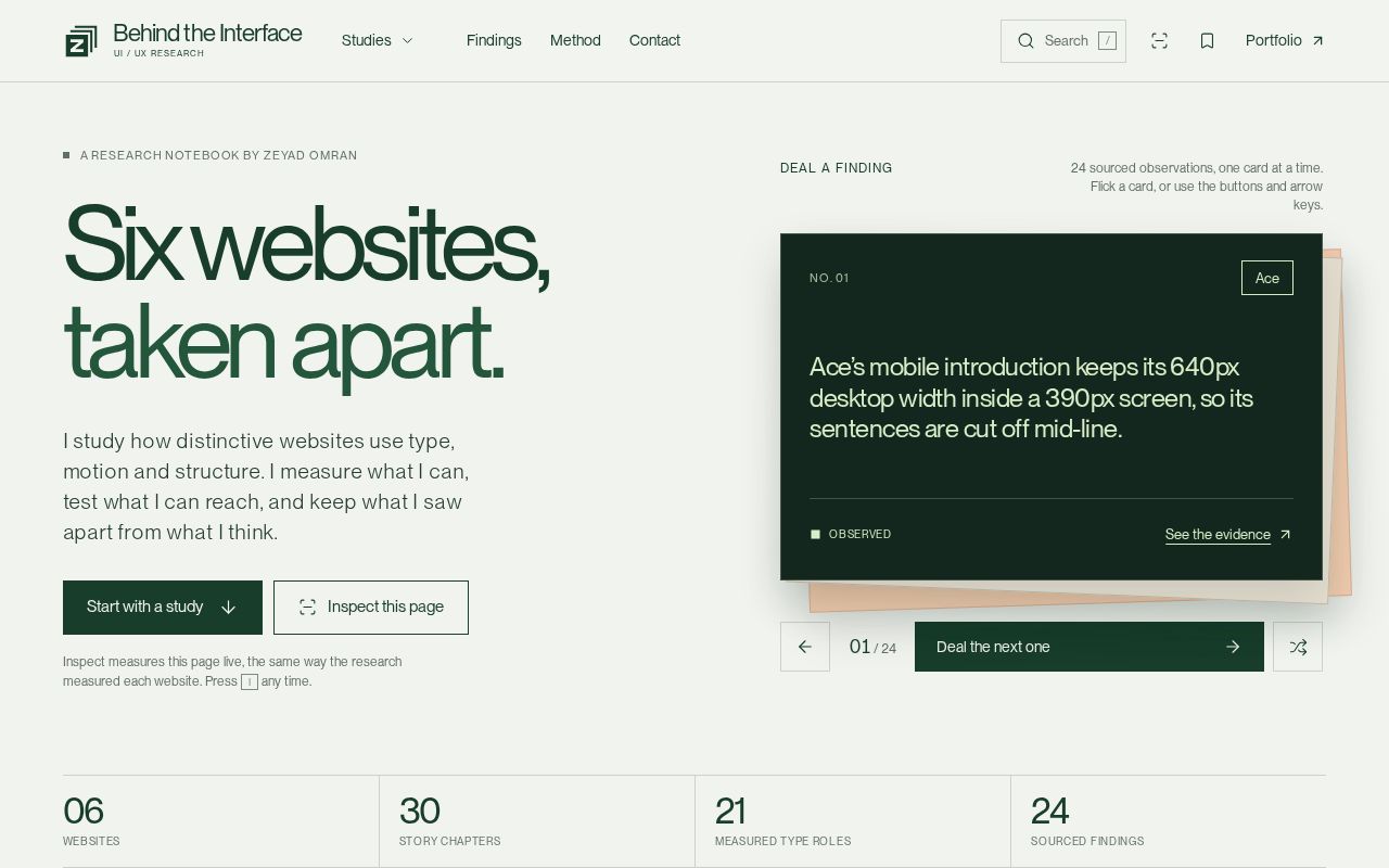 Preview of Behind The Interface