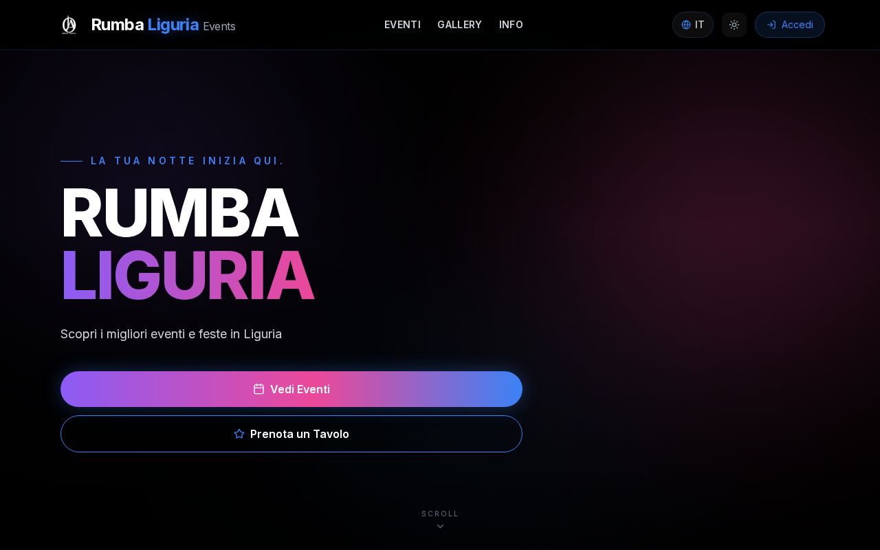 Preview of Aplicativo web de RumbaLiguria