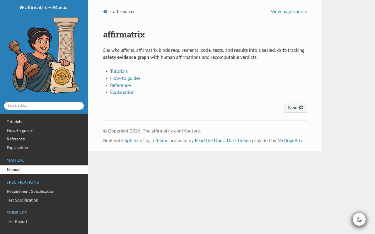 Preview of Affirmatrix