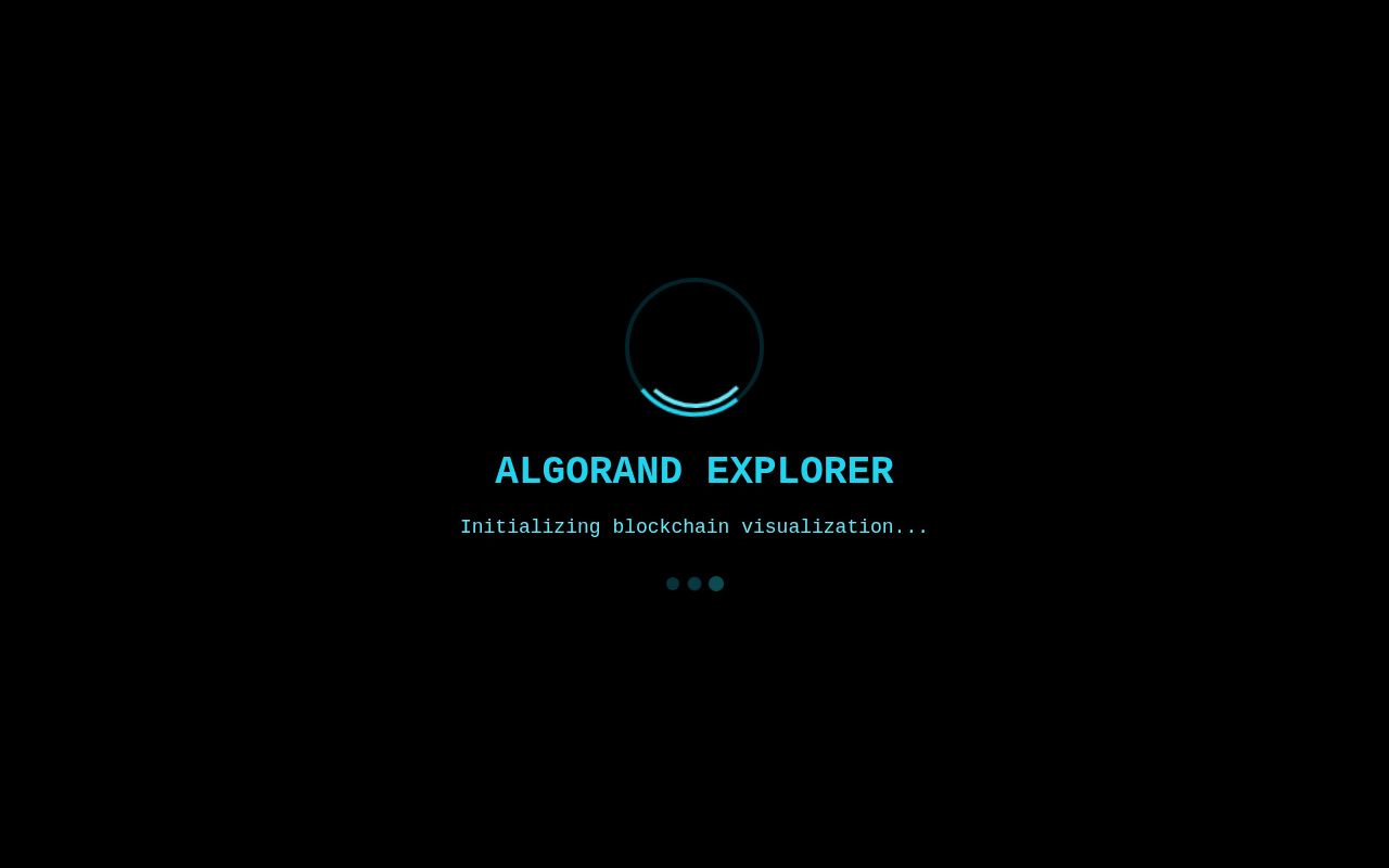 Preview of Algorand - Archive Space Blockchain Exploration for Algorand