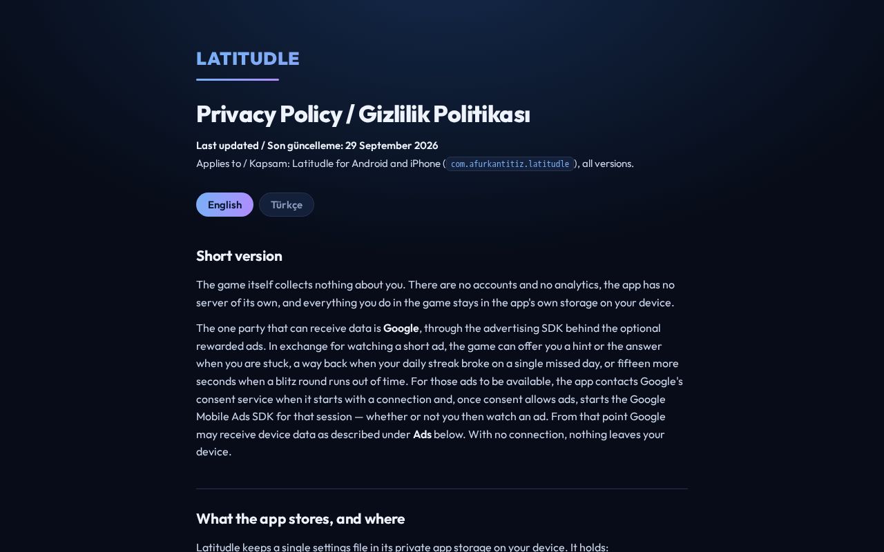 Preview of Latitudle Legal