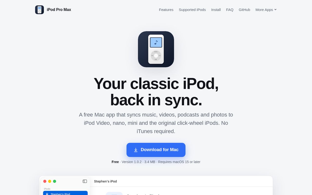 Preview of IPod Pro Max