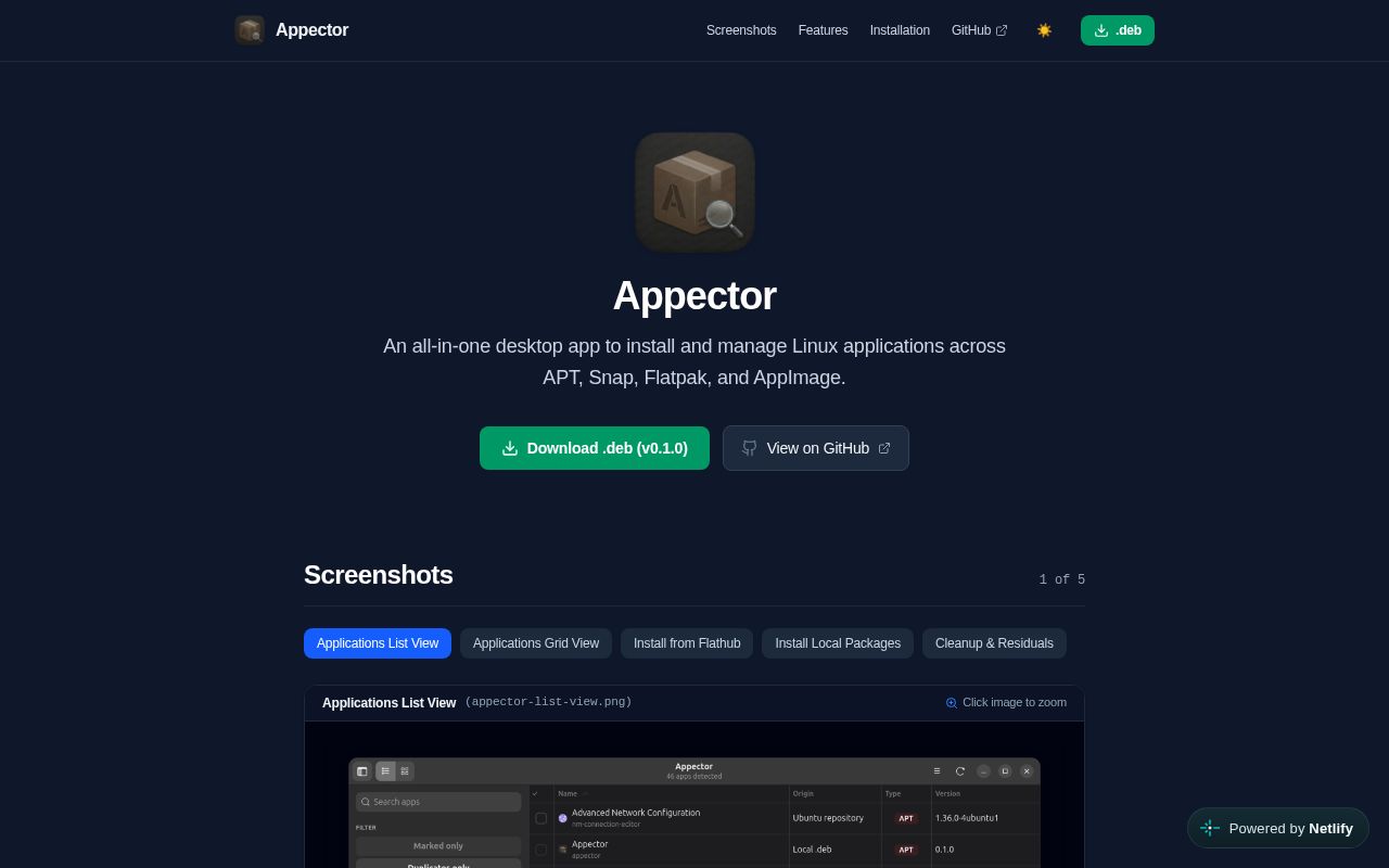 Preview of Appector
