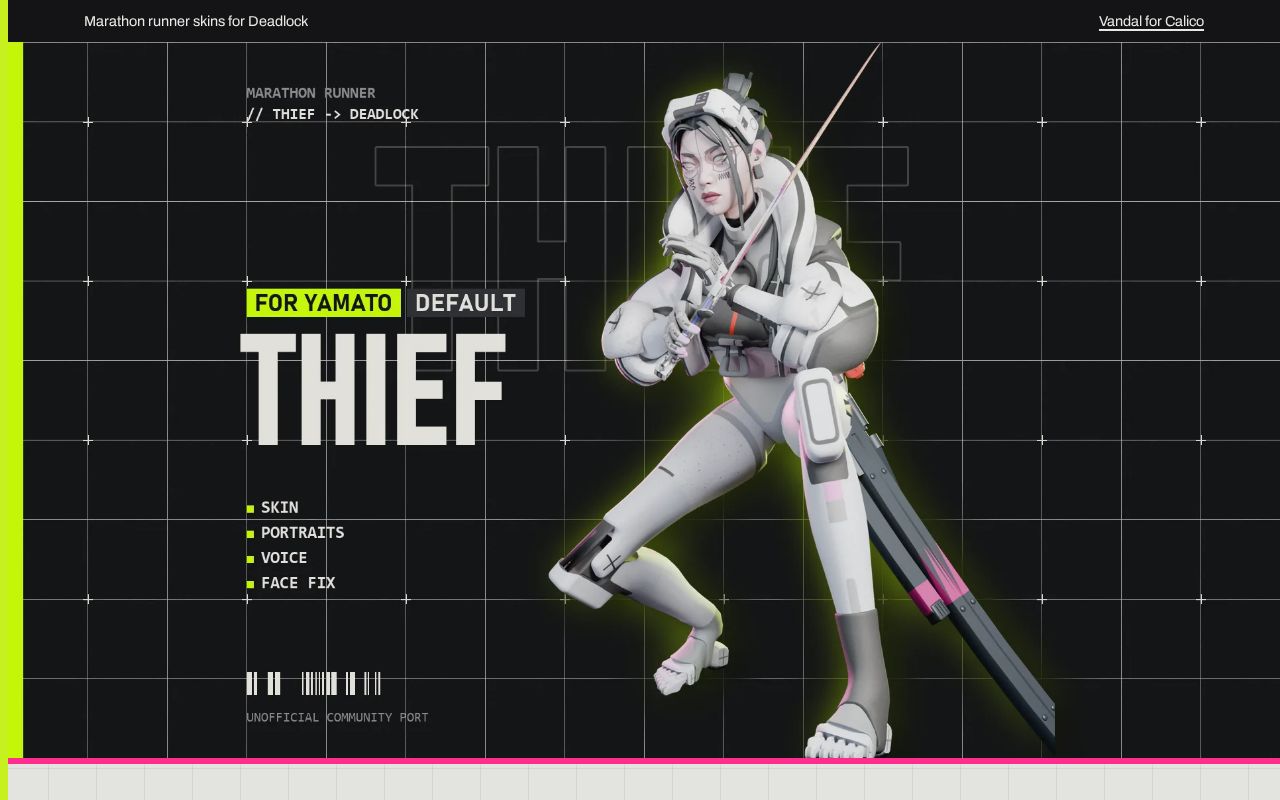 Preview of Marathon Thief for Yamato