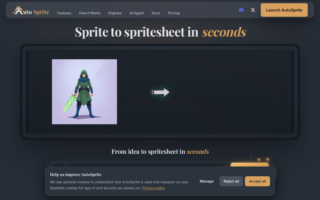Preview of AutoSprite