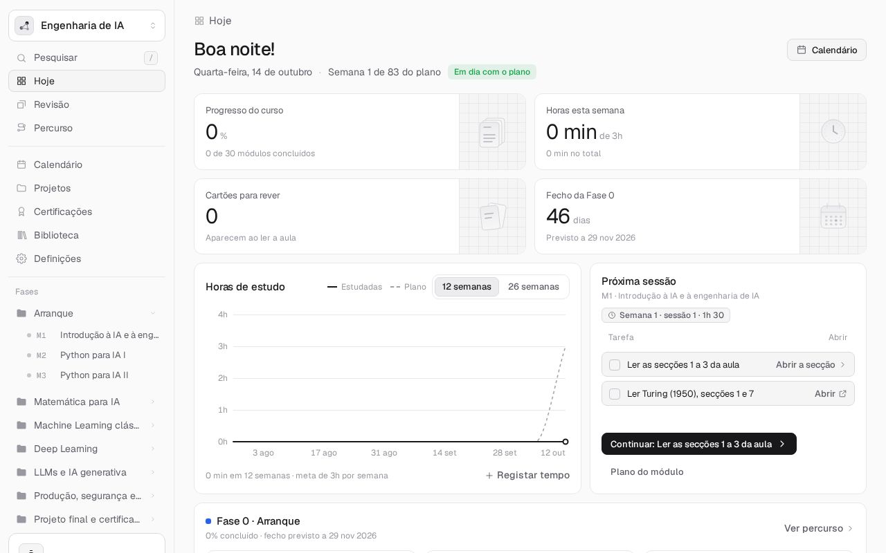 Preview of Plataforma Engenharia Ia