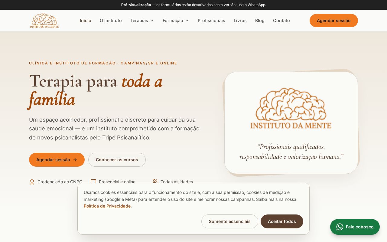 Preview of Instituto Da Mente New