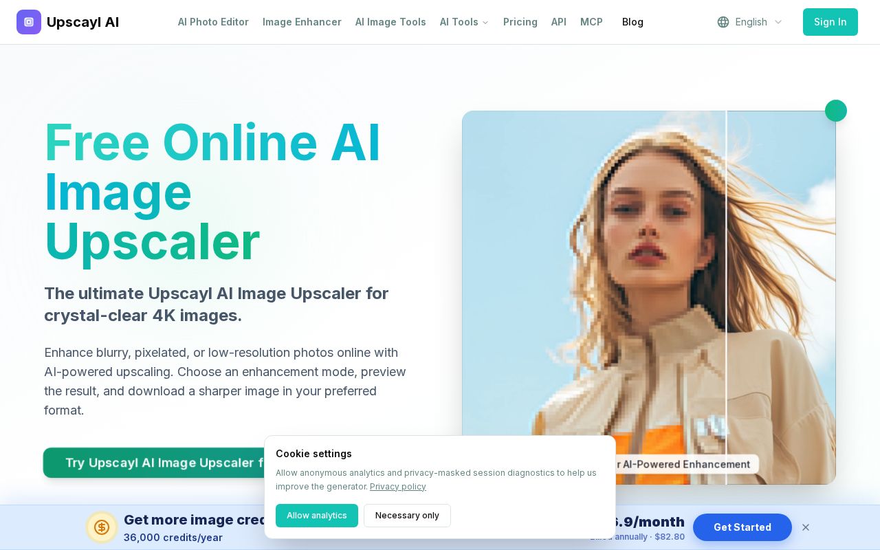 Preview of Image Upscaler Online Free