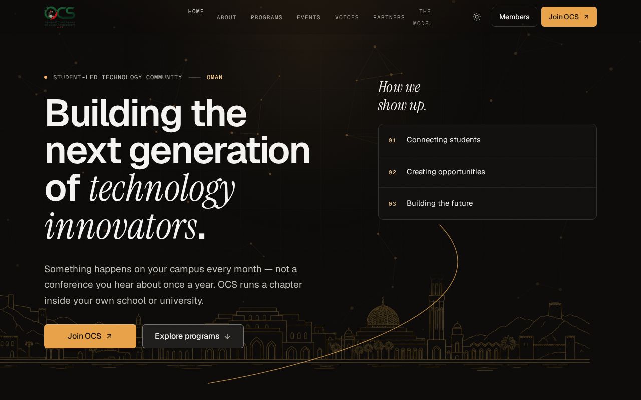 Preview of Oman Computing Society