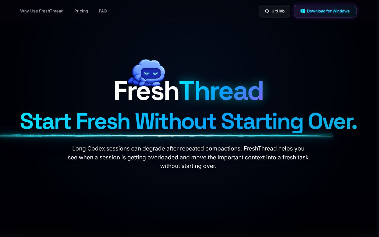 Preview of FreshThread BETA Version
