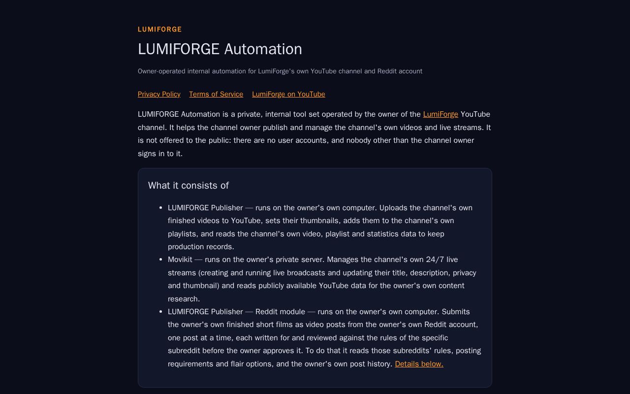 Preview of Lumiforge