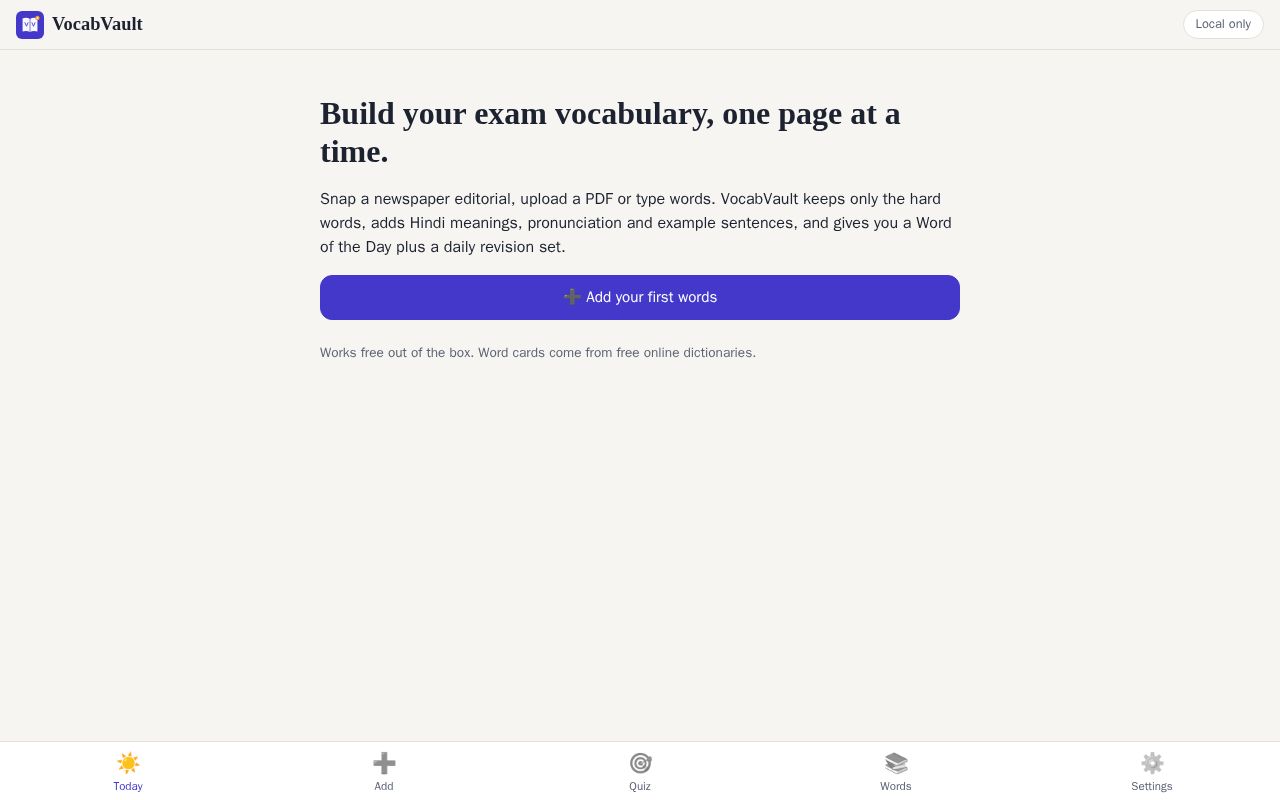 Preview of Vocab Vault