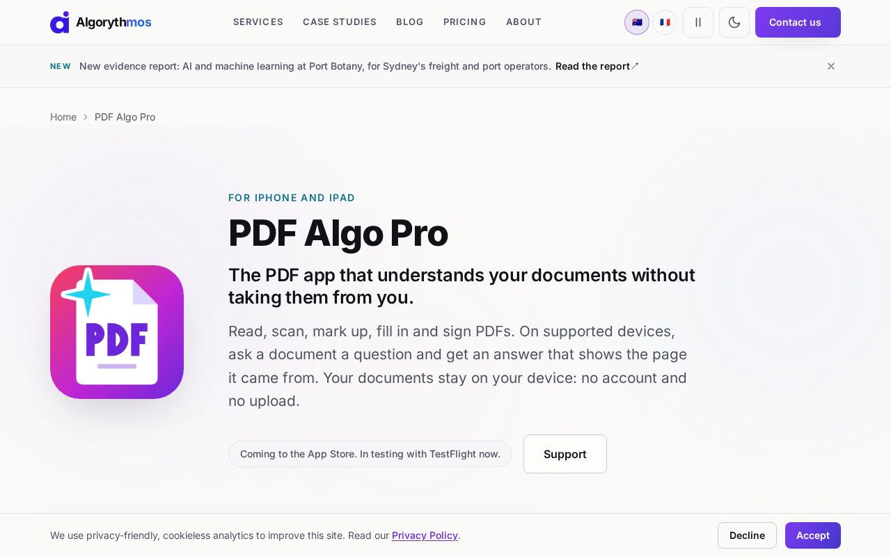 Preview of Pdf Algo Pro
