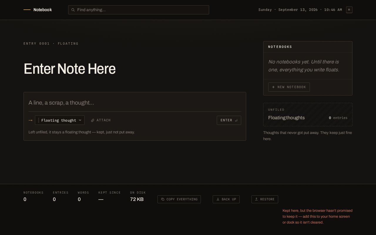 Preview of Notebook