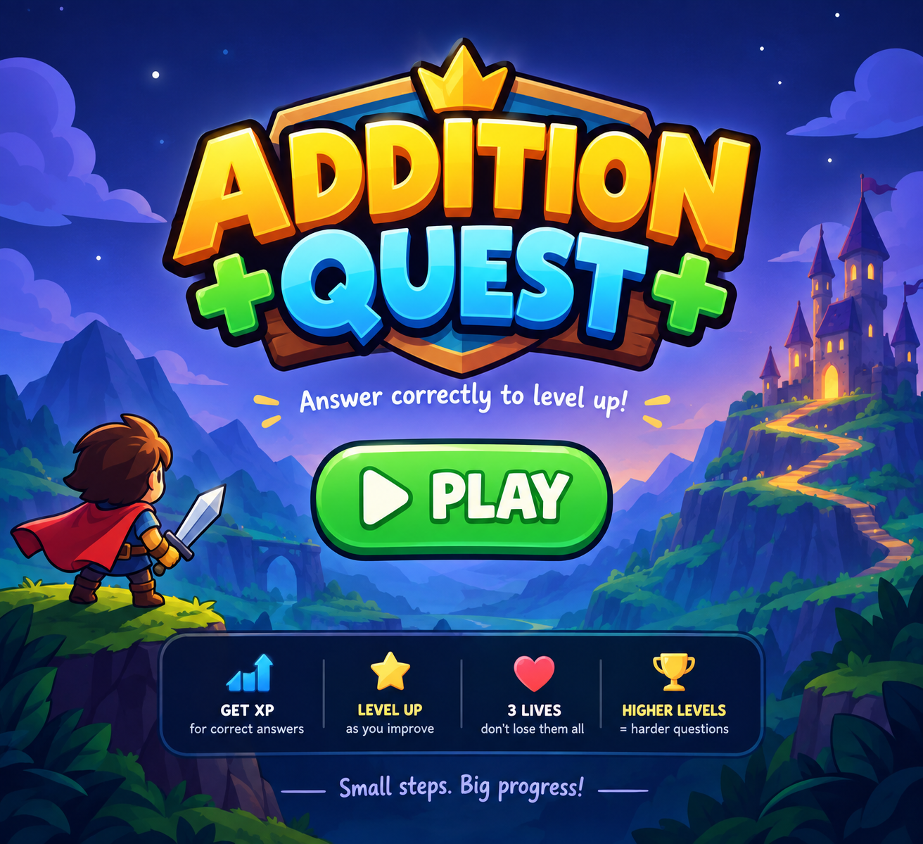 Preview of math game