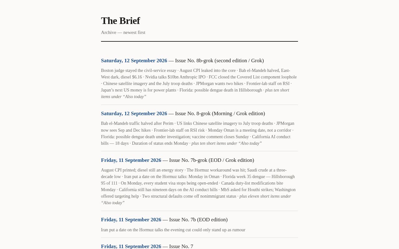 Preview of A personalized Claude-Based News Service