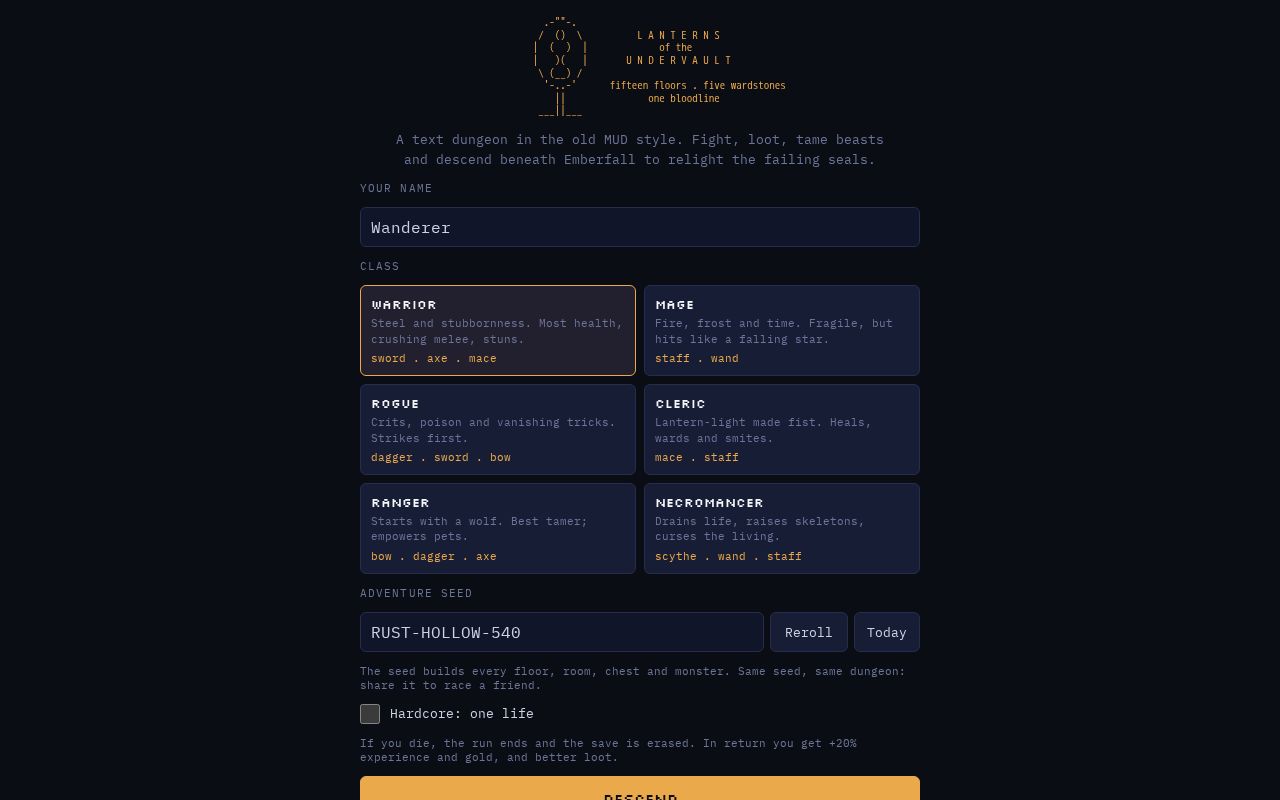 Preview of Undervault