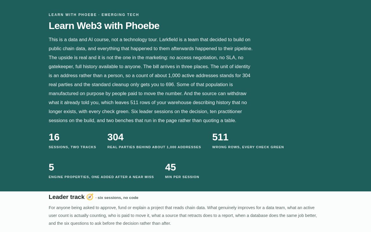 Preview of Learn Web3 With Phoebe