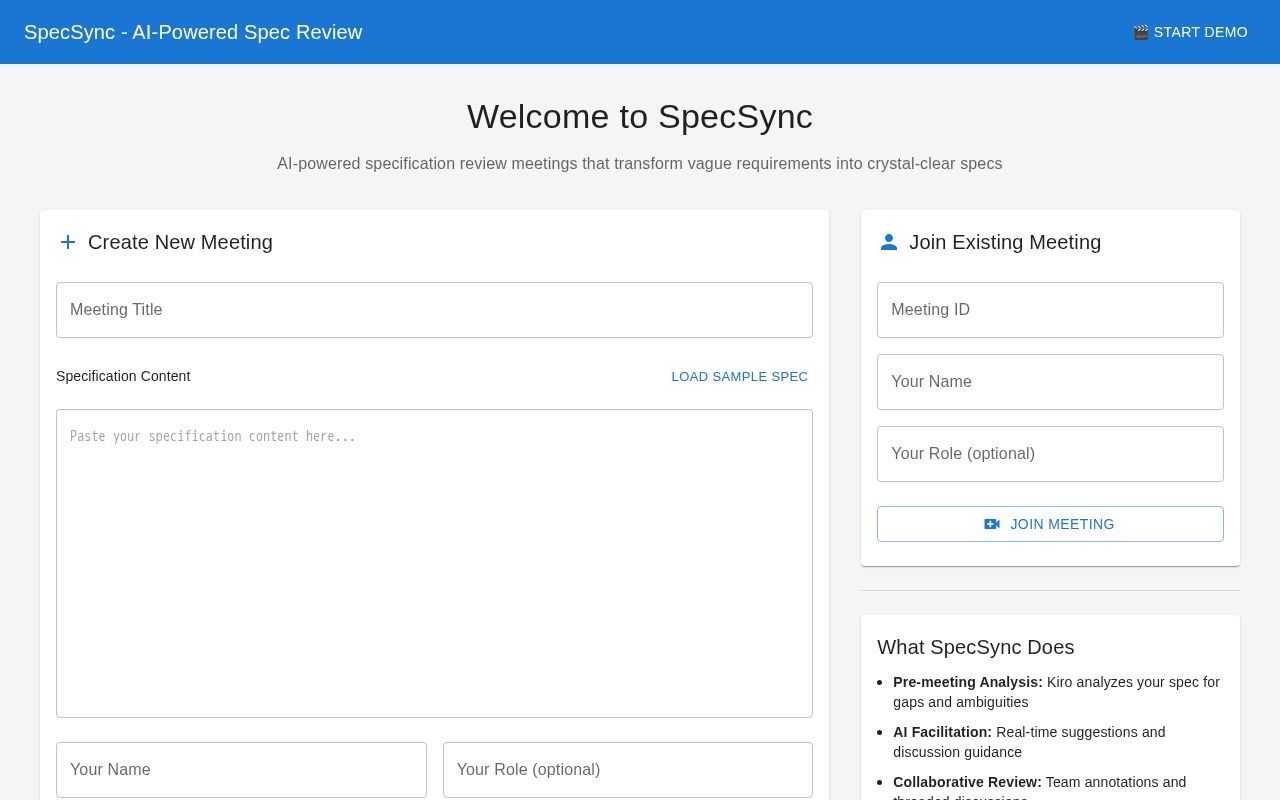 Preview of SpecSync
