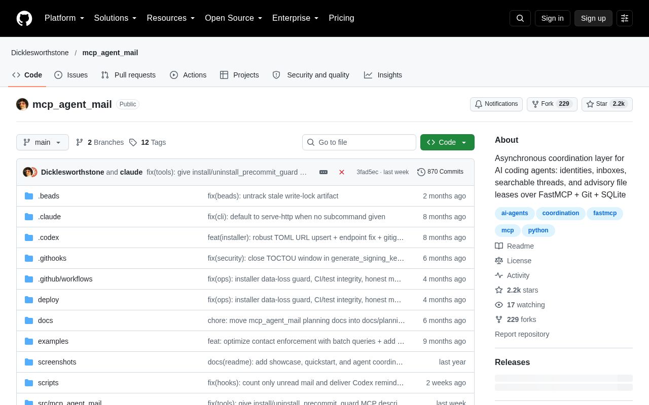 Preview of Mcp Agent Mail
