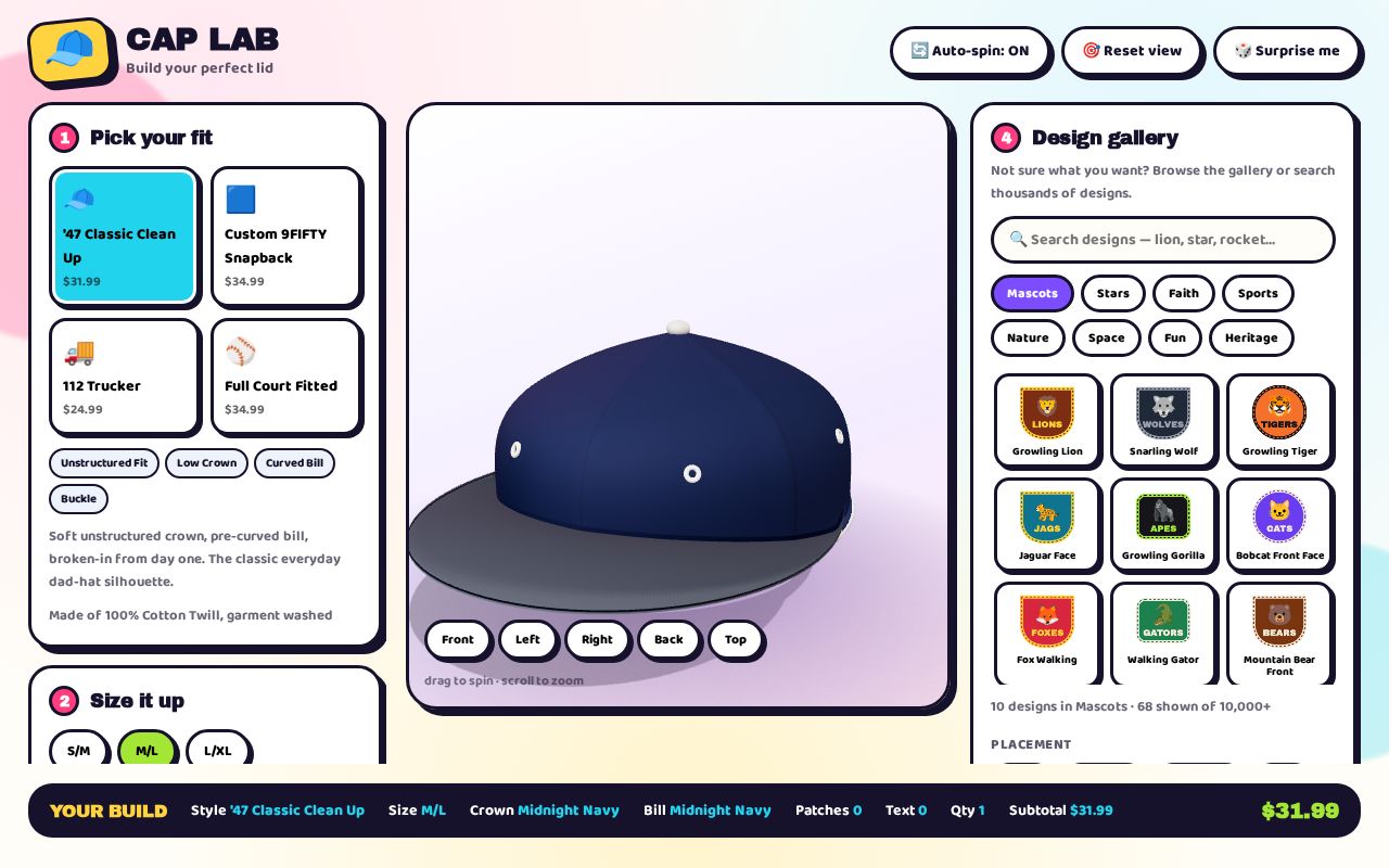 Preview of Cap Lab