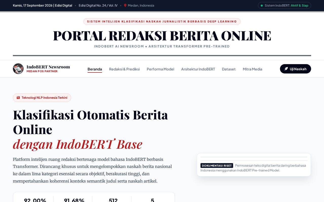Preview of Portal Berita Indobert