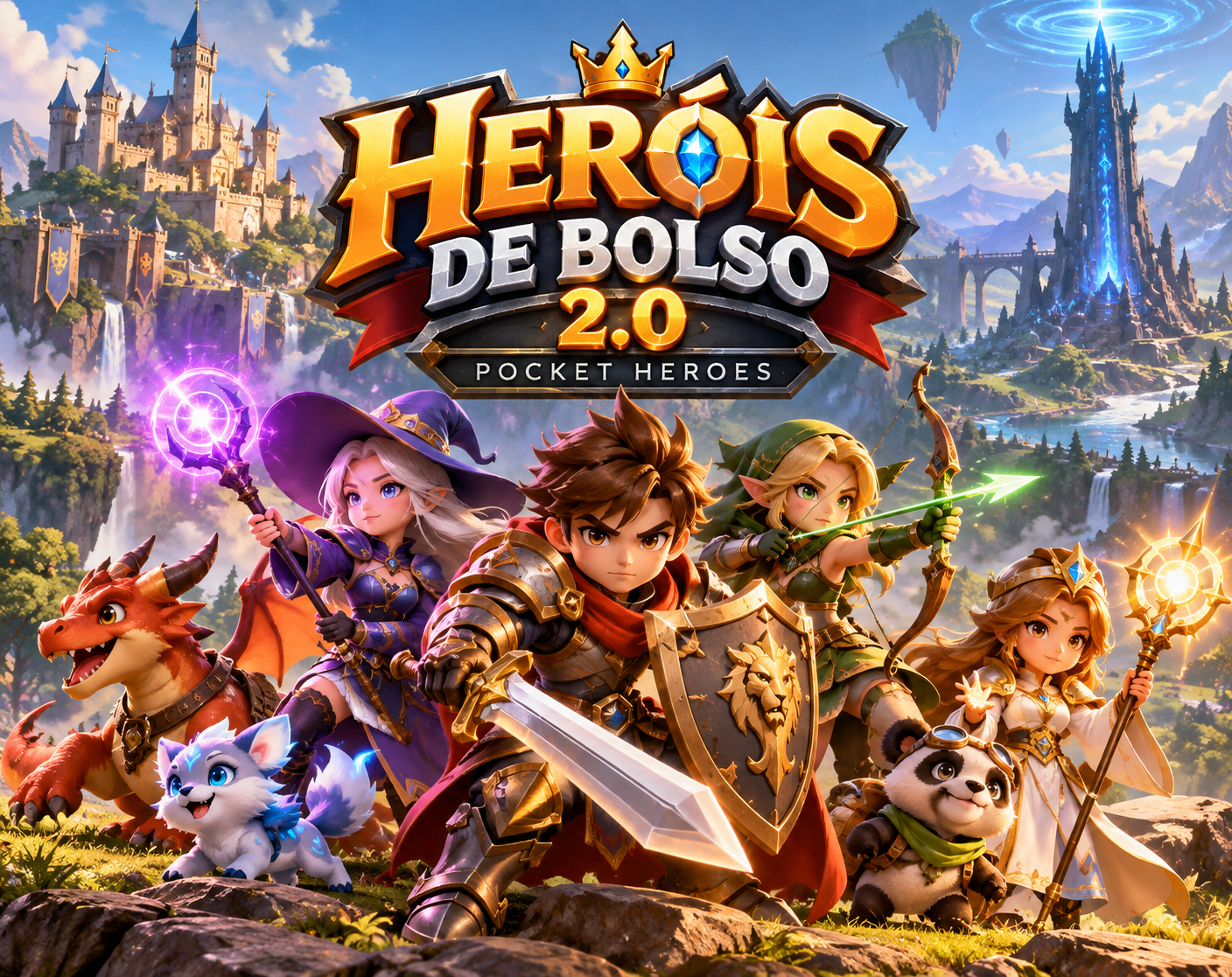 Preview of Heróis de Bolso 2.0 (Pocket Heroes)