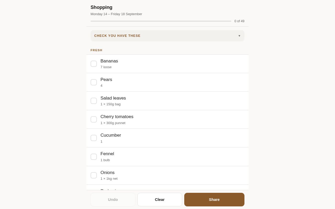 Preview of Meals